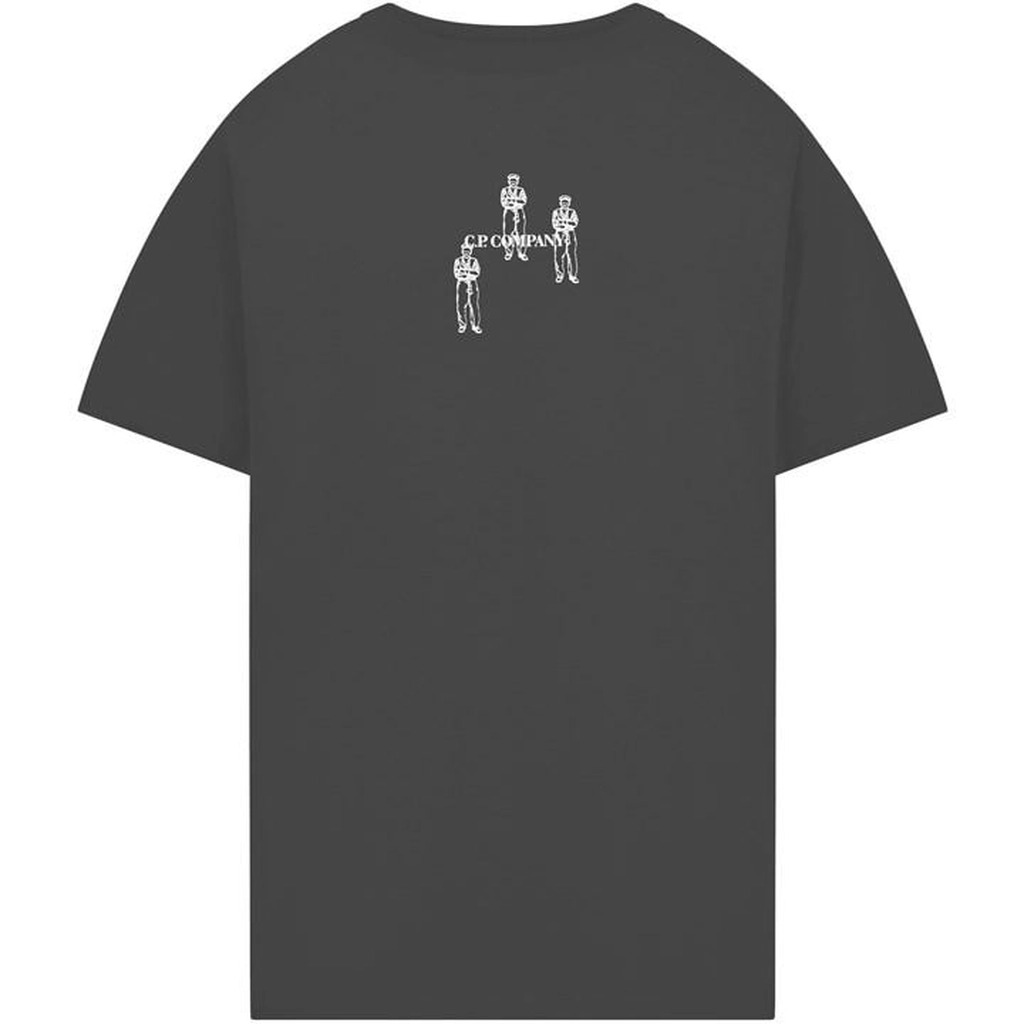 CP Company Graphic Print T-Shirt - Black